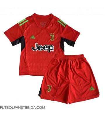 Juventus Portero Tercera Equipación Niños 2023-24 Manga Corta (+ Pantalones cortos)